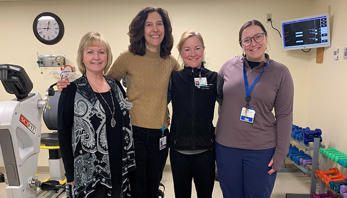 Brigham and Women's Faulkner Hospital's Cardiac Rehab Staff