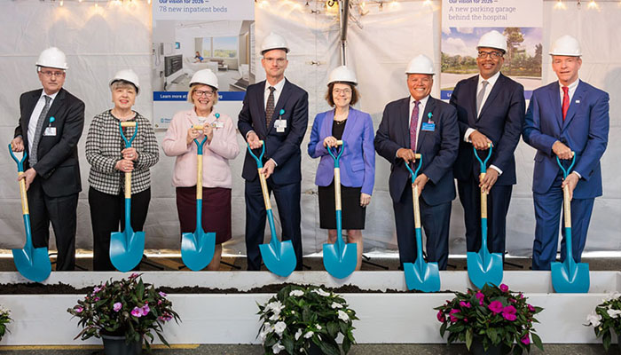 BWFH leadership staff breaks ground on the campus expansion project