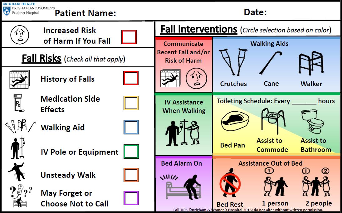 Fall TIPS Collaborative continues to spread the word about fall prevention  with help from BWFH representative