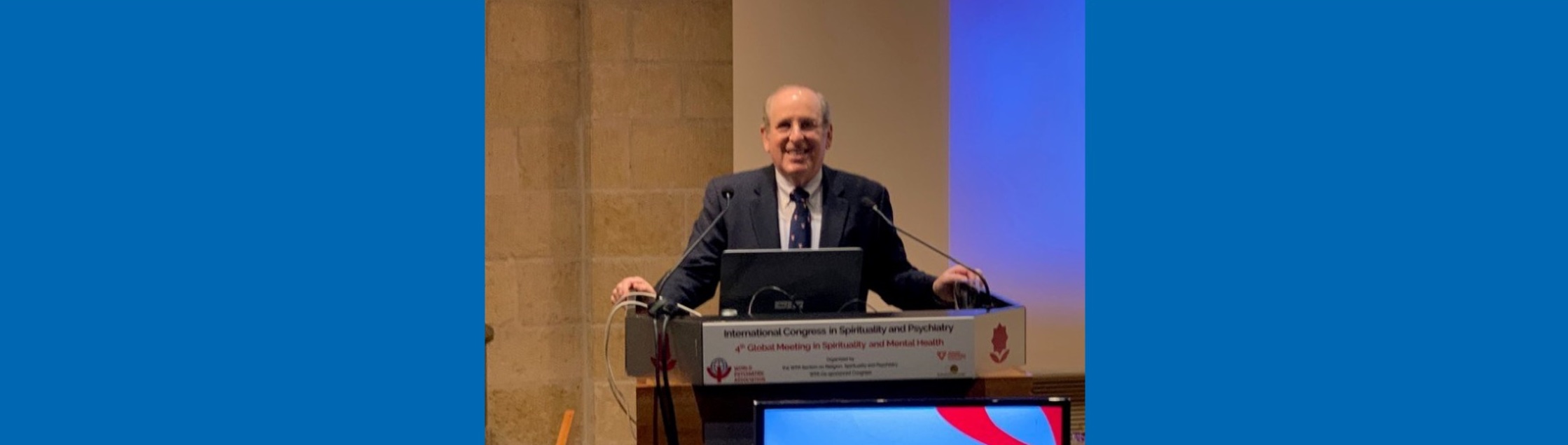 John Fromson, MD, presents at the International Congress in Spirituality and Psychiatry