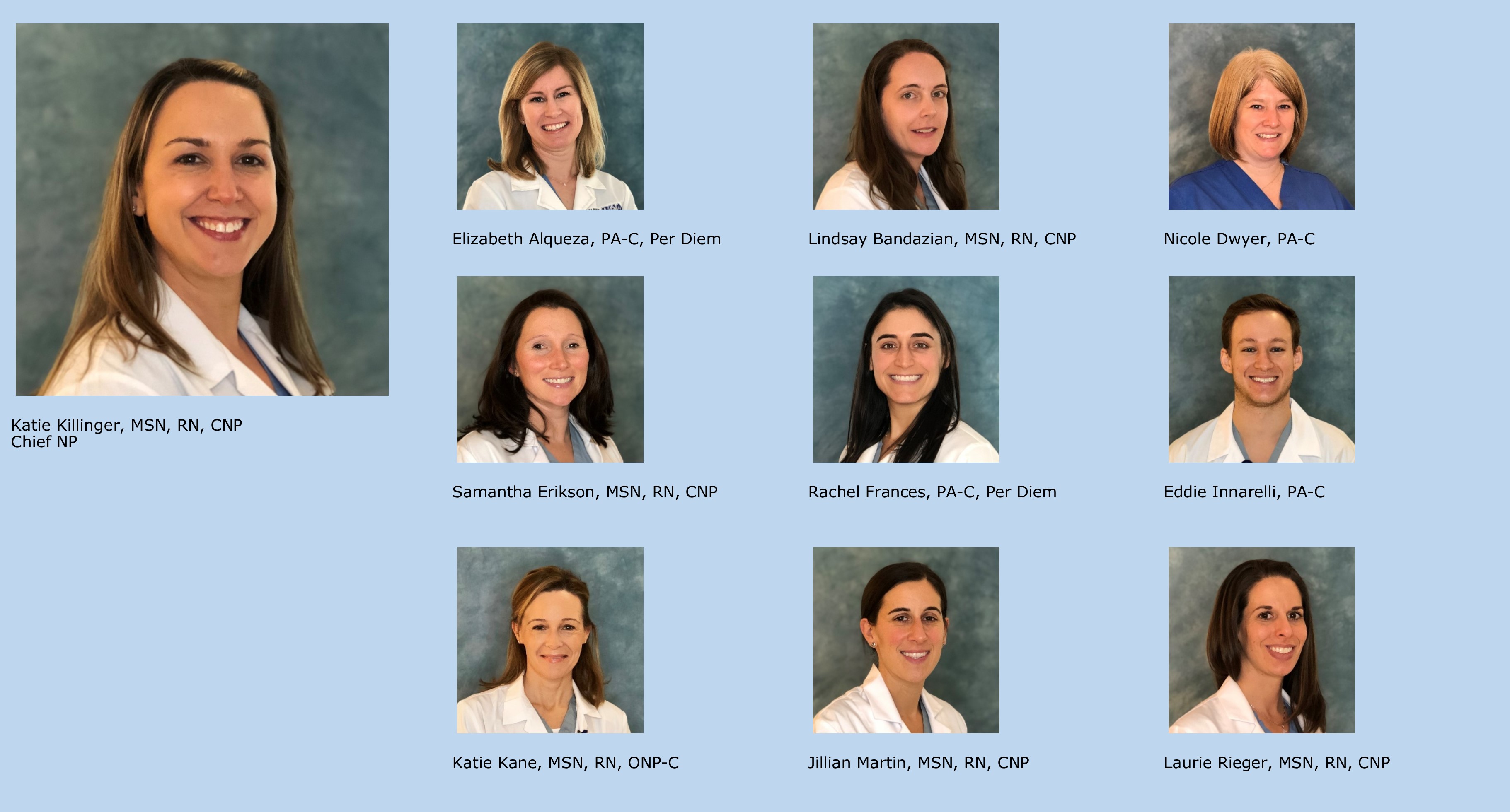 Inpatient Ortho/Spine Service Team