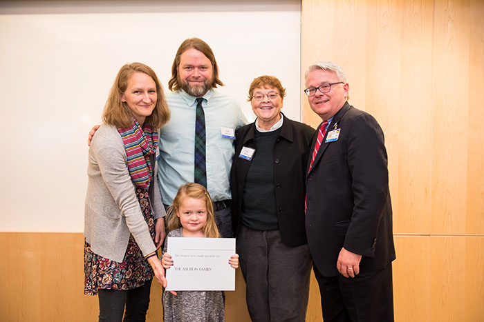 Image of Judith Ashton and family