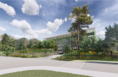 BWFH campus expansion rendering