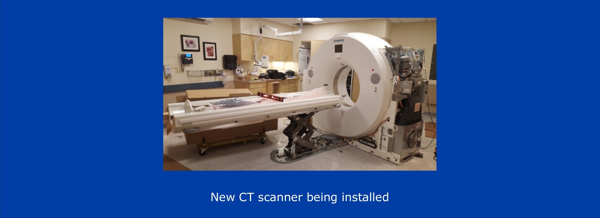 ct scanner upgrade