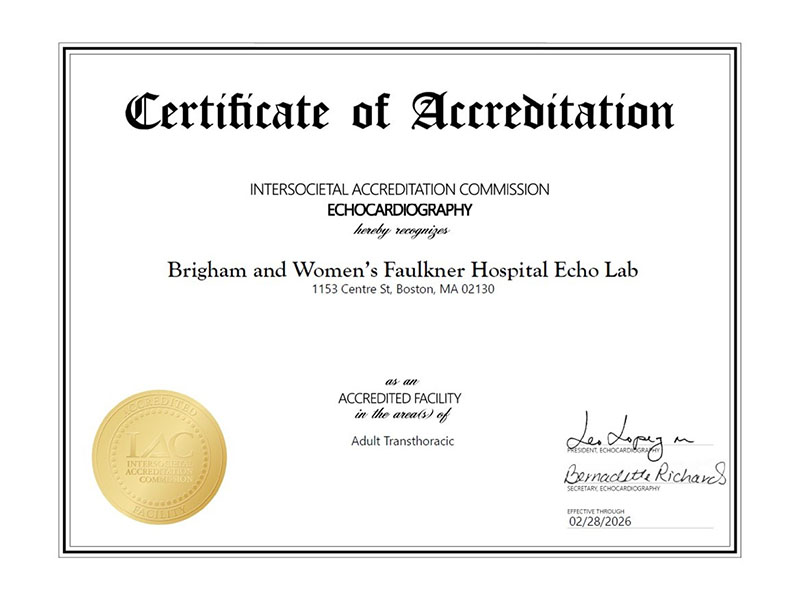 Certificate of Accreditation