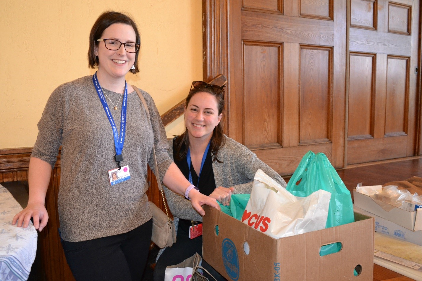 Food pantry donations