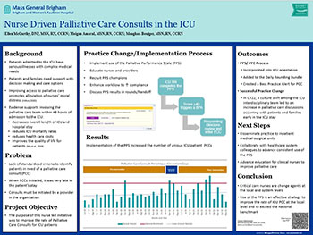 Thumbnail version of Nurse Driven Palliative Care Consults in the ICU poster