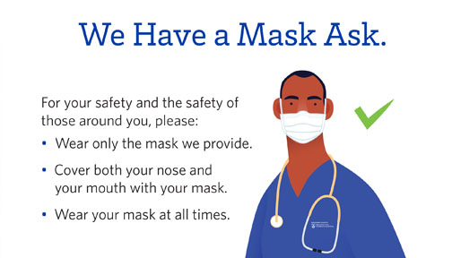New Campaign Informs People of Proper Mask Usage 
