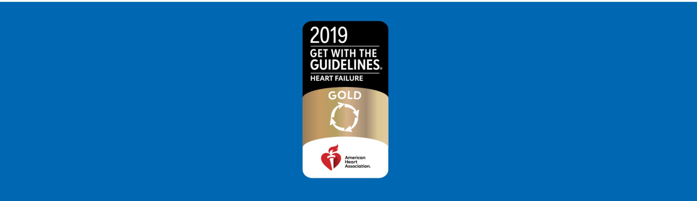 Get With The Guidelines-Heart Failure Gold Quality Achievement Award