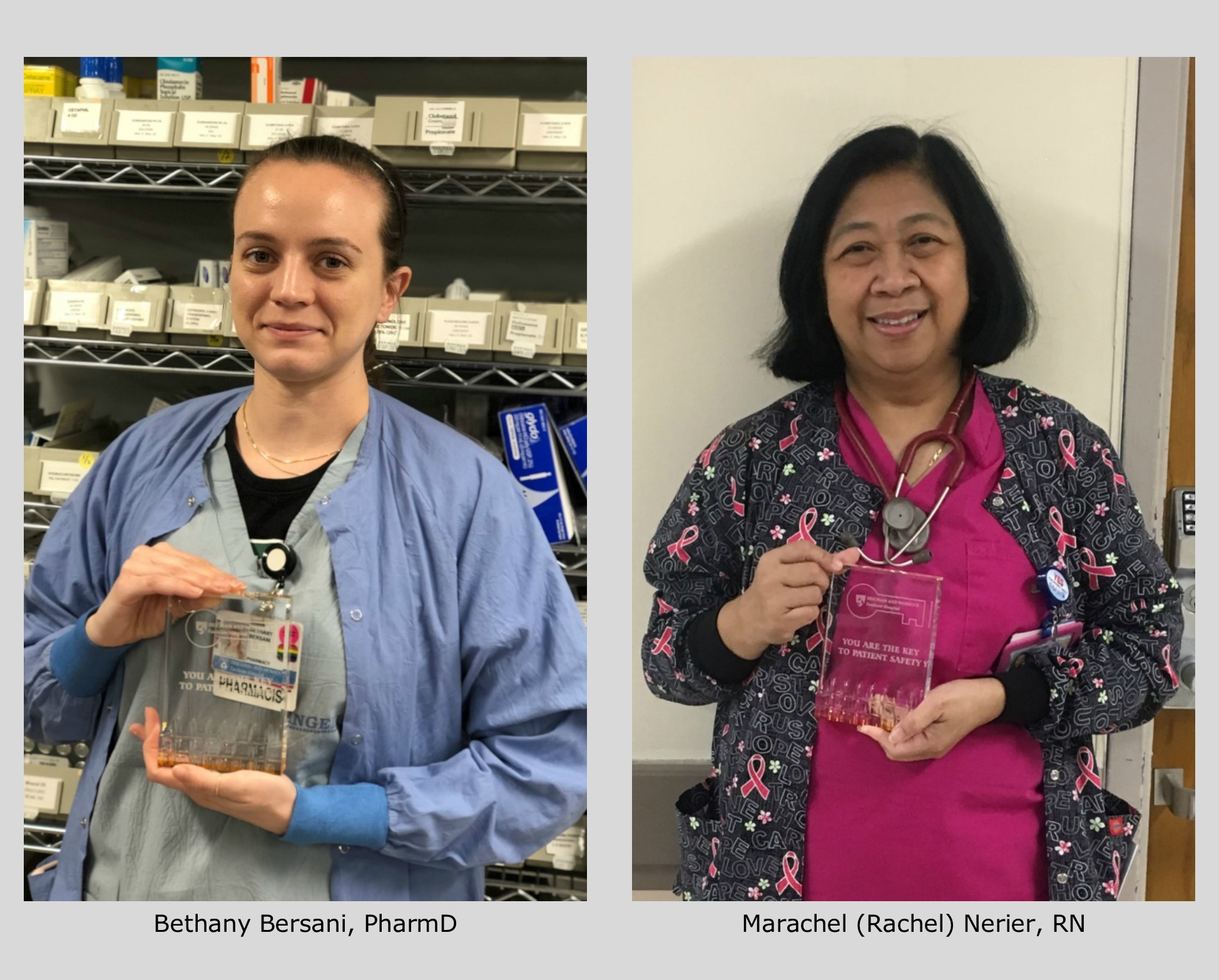 Spring 2019 Patient Safety Award Winners